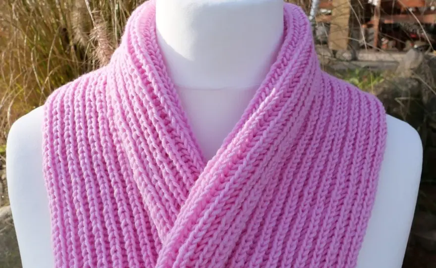 Einfachen Schal stricken - Dein erster Schal gelingt!